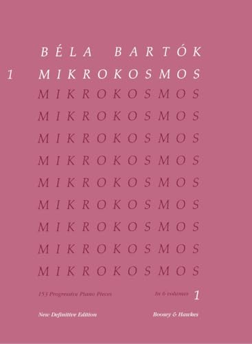 Mikrokosmos Volume 1 book cover