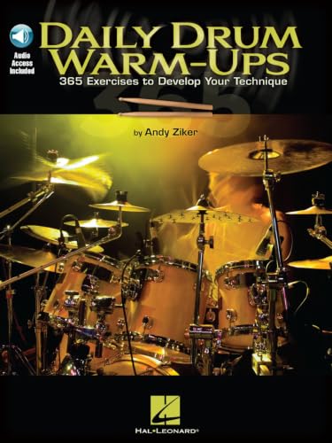 Daily Drum Warm-Ups - 365 Exercises to Develop Your Technique (Book/Online Audio) (Book & CD) book cover