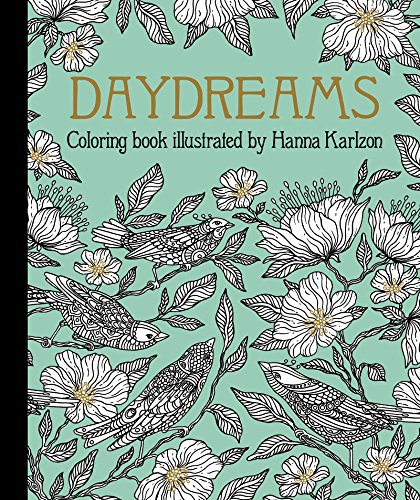 Daydreams Coloring Book: Originally Published in Sweden as "Dagdrömmar" book cover