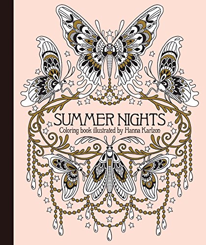Summer Nights Coloring Book: Originally Published in Sweden as "Sommarnatt" book cover