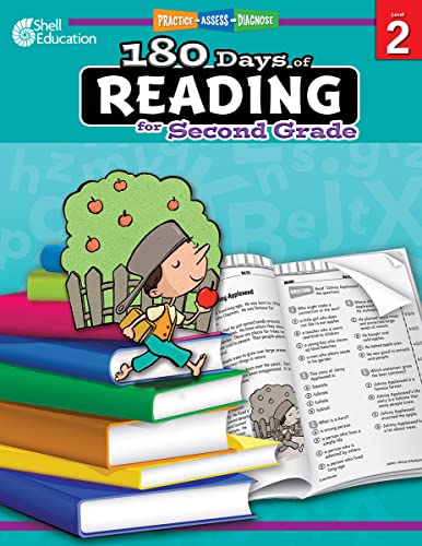 Practice, Assess, Diagnose: 180 Days of Reading for Second Grade book cover