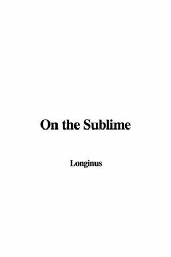 On the Sublime