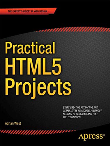 Practical HTML5 Projects book cover