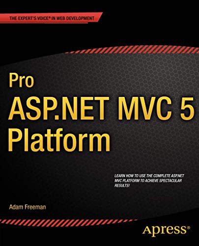 Pro ASP.NET MVC 5 Platform book cover