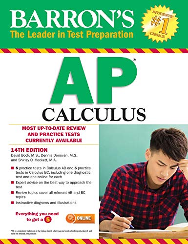 Barron's AP Calculus, 14th Edition book cover