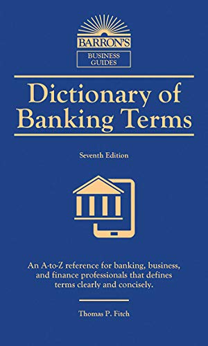 Dictionary of Banking Terms book cover