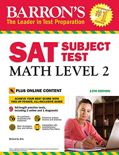 SAT Subject Test: Math Level 2 with Online Tests book cover