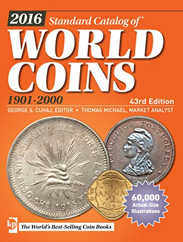 2016 Standard Catalog of World Coins 1901-2000 book cover