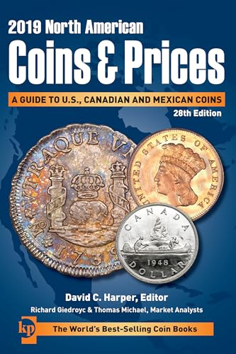 2019 North American Coins & Prices: A Guide to U.S., Canadian and Mexican Coins book cover