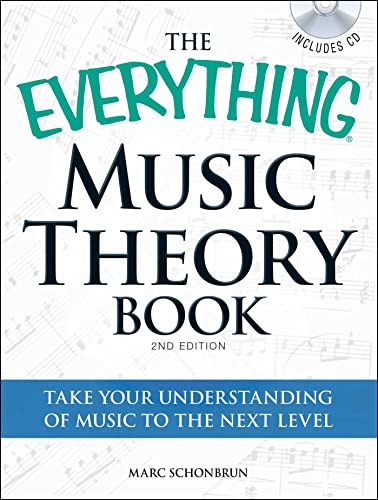 The Everything Music Theory Book with CD: Take your understanding of music to the next level book cover