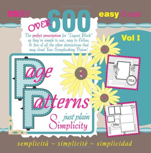 Page Patterns: Just Plain Simplicity: 1 book cover