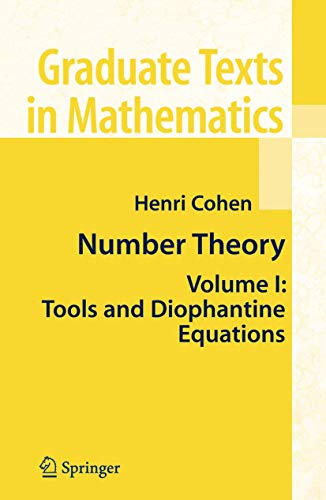 Number Theory, Volume 1: Tools and Diophantine Equations book cover