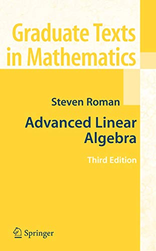 Advanced Linear Algebra book cover