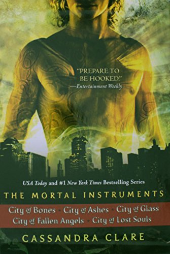 City of Bones / City of Ashes / City of Glass / City of Fallen Angels / City of Lost Souls (The Mortal Instruments, #1-5) book cover
