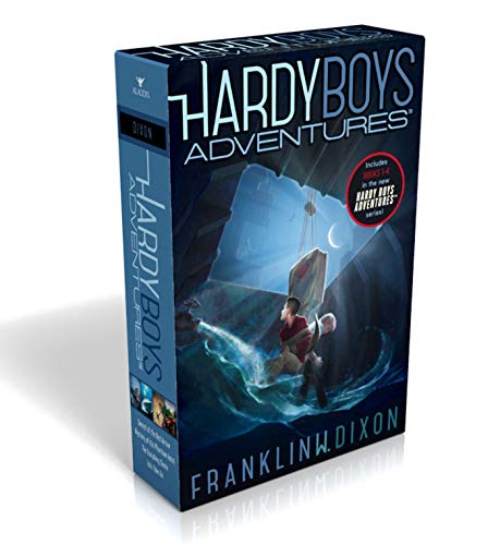 Hardy Boys Adventures: Secret of the Red Arrow; Mystery of the Phantom Heist; The Vanishing Game; Into Thin Air book cover