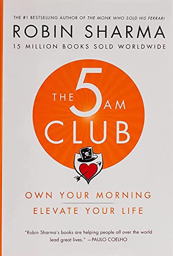 The 5 AM Club by Robin Sharma book cover