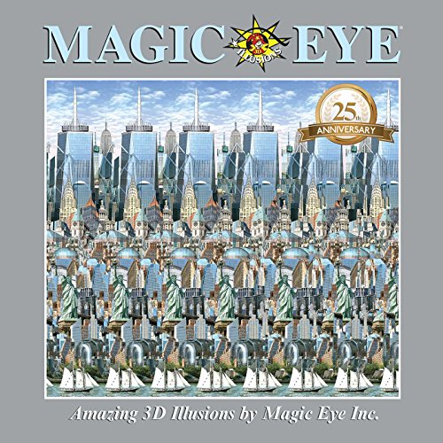 Magic Eye 25th Anniversary Book book cover