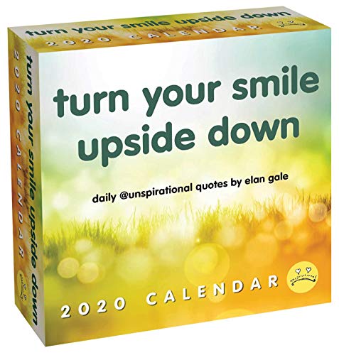 Unspirational 2020 Day-to-Day Calendar: turn your smile upside down book cover