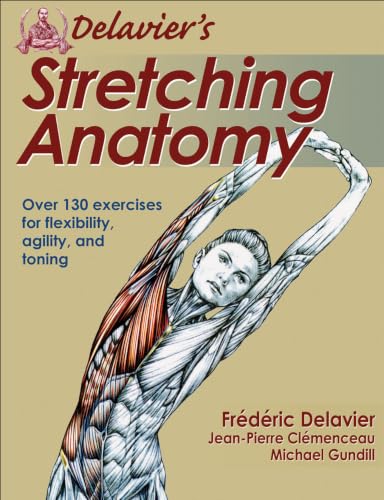 Delavier's Stretching Anatomy book cover