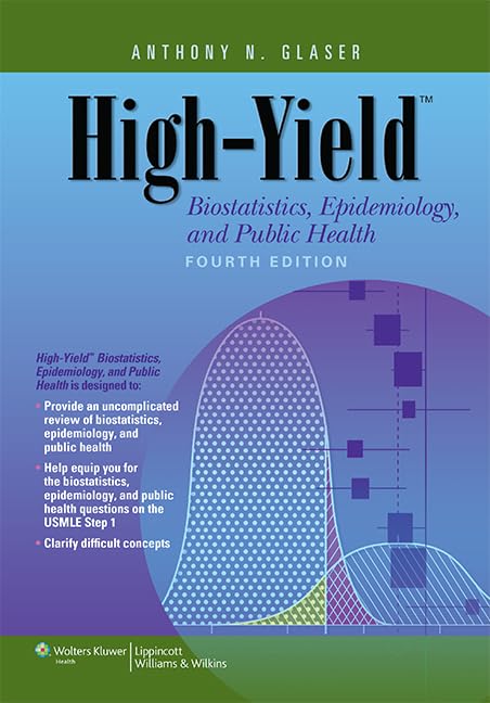 High-Yield Biostatistics, Epidemiology, and Public Health book cover