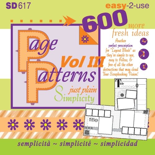 Page Patterns Vol III: 3 book cover