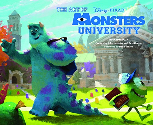 The Art of Monsters University book cover