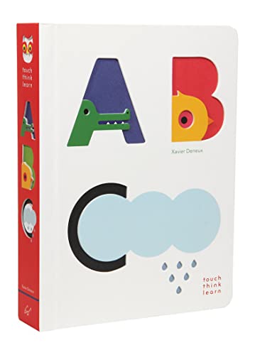 TouchThinkLearn: ABC (Baby Board Books, Baby Touch and Feel Books, Sensory Books for Toddlers) book cover