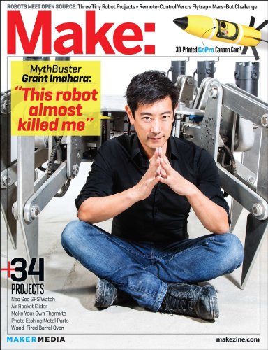 Make: Technology on Your Time, Issue 39: Robotic Me book cover