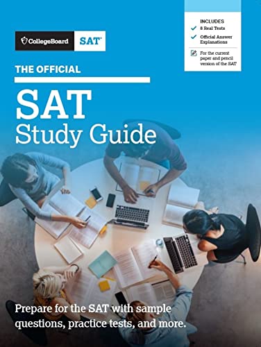 Official SAT Study Guide 2020 Edition book cover