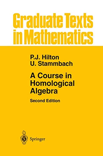 A Course in Homological Algebra book cover