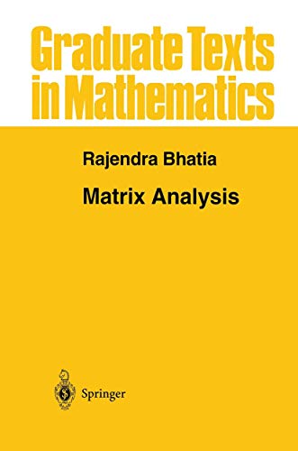 Matrix Analysis book cover