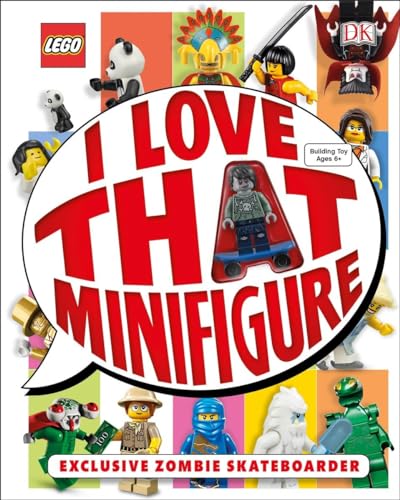 LEGO: I Love That Minifigure book cover