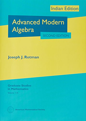 Advanced Modern Algebra book cover