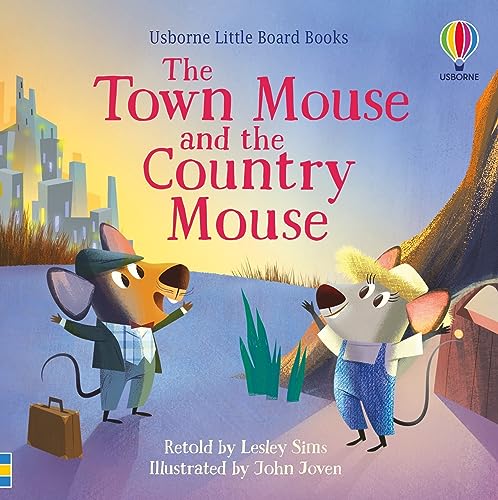 The Town Mouse and the Country Mouse (Usborne Little Board Books)