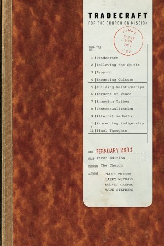 Read Tradecraft: For the Church on Mission