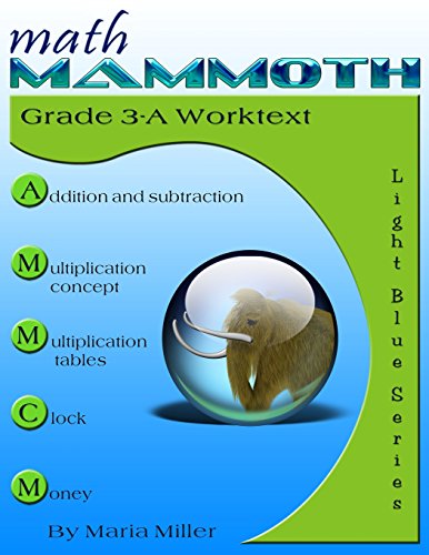 Math Mammoth Grade 3-A Worktext book cover