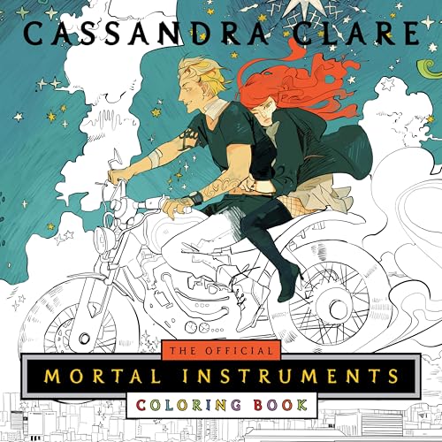 The Official Mortal Instruments Coloring Book book cover