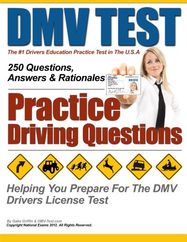DMV Test Practice Driving Questions book cover