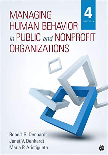 Managing Human Behavior in Public and Nonprofit Organizations book cover