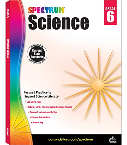 Spectrum Science, Grade 6 book cover