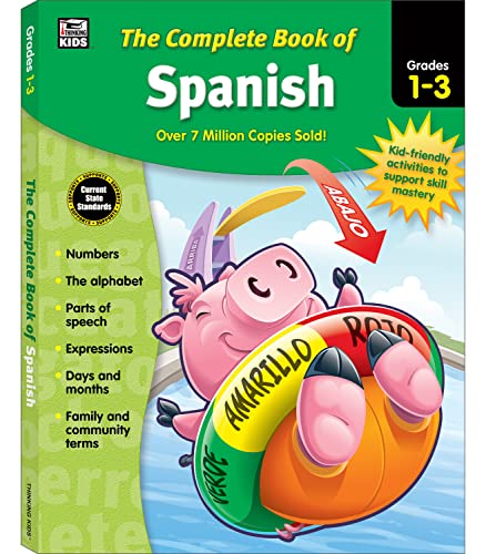 The Complete Book of Spanish, Grades 1 - 3 book cover