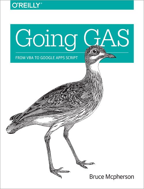 Going Gas: From VBA to Google Apps Script book cover