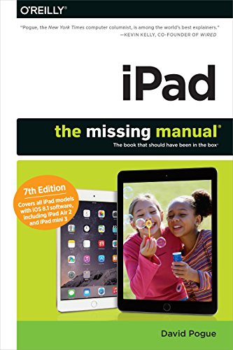 Ipad: The Missing Manual book cover