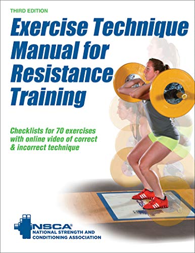 Exercise Technique Manual for Resistance Training 3rd Edition with Online Video book cover