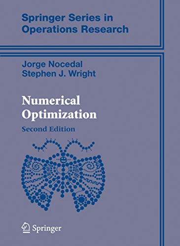 Numerical Optimization book cover