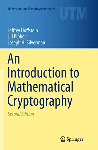 An Introduction to Mathematical Cryptography book cover