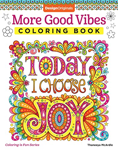 More Good Vibes Coloring Book book cover