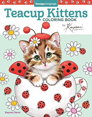 Teacup Kittens Coloring Book book cover