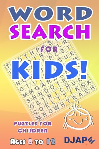 Word Search for Kids: 100 Puzzles book cover