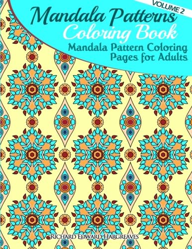 Mandala Pattern Coloring Pages for Adults: Mandalas Coloring Book book cover